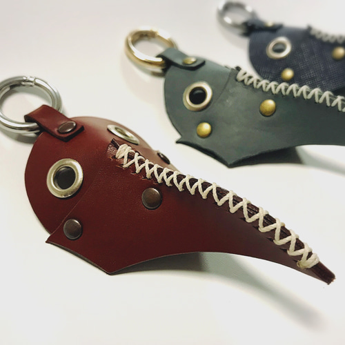 ペスト医師マスク型キーホルダー キーホルダー TUNA-CUN 通販 7390371