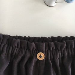 kids Wガーゼのギャザーたっぷりパンプキンパンツ　　かぼちゃパンツ　ブルマー　カラー選択　受注製作 2枚目の画像