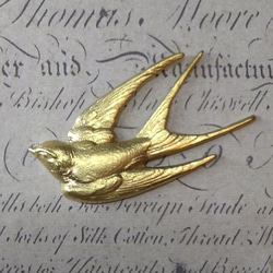 レア✨　アンティーク　真鍮　幸せを呼ぶツバメ　燕 Amazon.co.jp: [COSMIC TREE] 真鍮 つばめ 燕 スワロー オブジェ 壁面