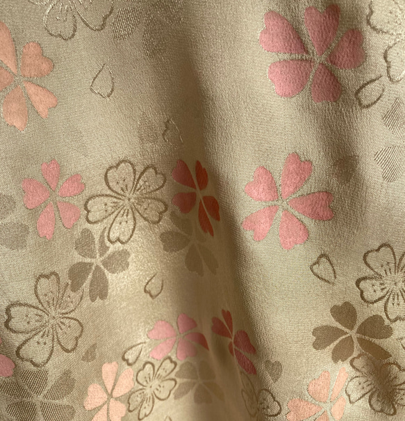 草木染め　絹スカーフ 4枚目の画像