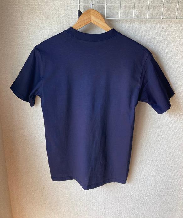 天然藍染　Tシャツ 半袖　女性用　Ｆ 2枚目の画像