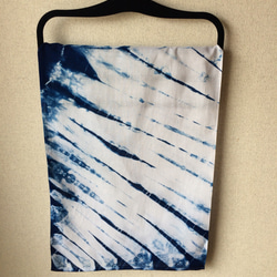 天然靛藍染色手巾棉 第2張的照片