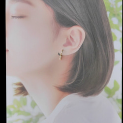 Grani 耳環：珍珠母貝耳環 第4張的照片