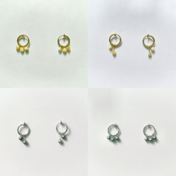 Grani 耳環：珍珠母貝耳環 第6張的照片