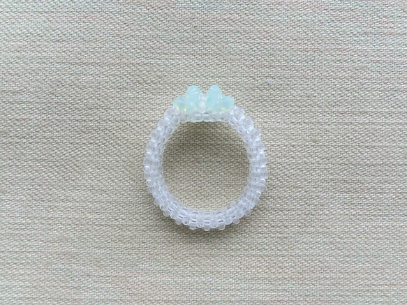 三葉草珠環（sw3×4） 第3張的照片