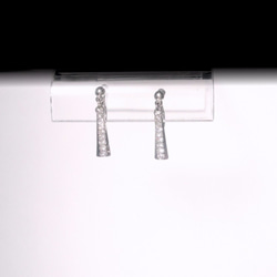 水晶晶片耳環（左1件） 第1張的照片