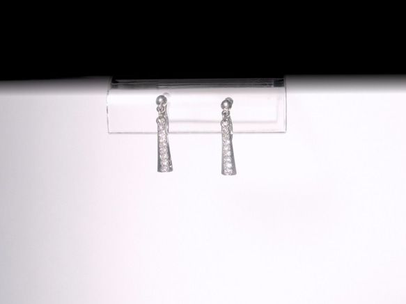 水晶晶片耳環（左1件） 第1張的照片
