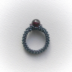 Calyx Ring（ガーネット/マグマ) 3枚目の画像