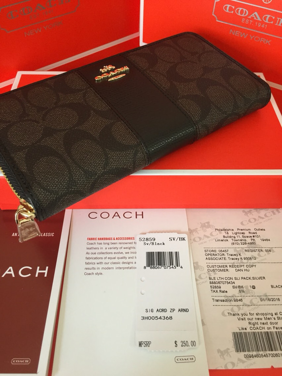 COACH 長財布 ブラウン系 コーチ COACH 財布 （ブラウン） - ファッション通販 MAGASEEK(マガシーク)