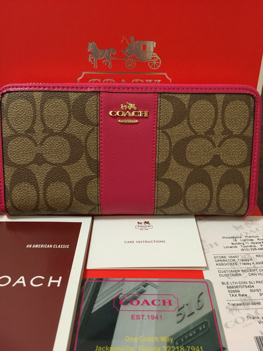 coach長財布52859 正規品