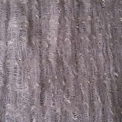 草木染絹/麻ビックストール（グレイ） 5枚目の画像