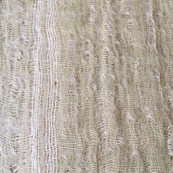 草木染絹/麻ビックストール（ライム） 5枚目の画像