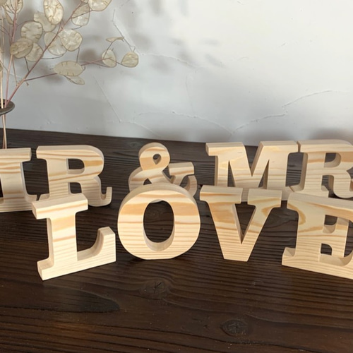 でっく様確認用♡イニシャルオブジェ ちー様確認用♡イニシャルオブジェ