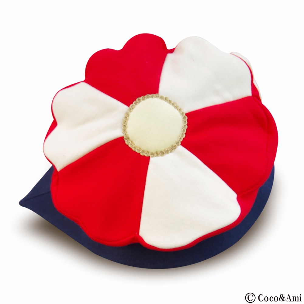 立てば芍薬、被れば･･～椿～(ハット)