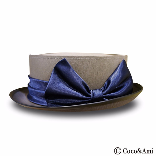 Coco&Ami ココトアミ モダンダモン 黒（ブラック）白リボン | madegem