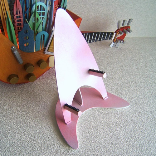 ☆再制作できます☆明りの灯るギターのオブジェ～TGⅡ 立体