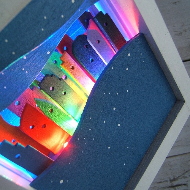 10万越えました(#^.^#) 本日は送料無料 ★街の灯音～4color type