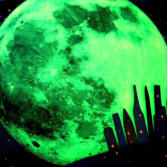 直径30cmの月が光ます～大月屋 3枚目の画像