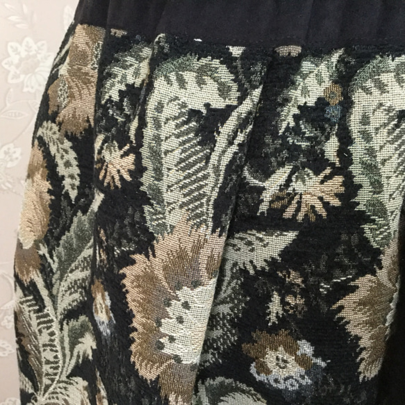 ジャガード織りスカート 3枚目の画像