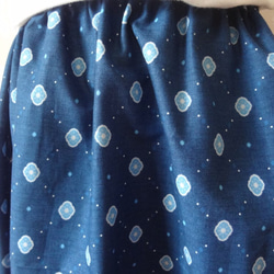 日本製プロヴァンス生地ギャザースカート☆ミモレ丈 3枚目の画像