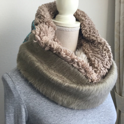 法國花呢@ Eco Fur and Knit Snood 第4張的照片