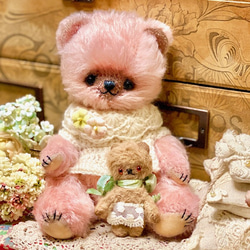 テディベア アンティーク ポンチ目のかわいい子 テディベア＜変わりポンチ目のコ＞ ぬいぐるみ Bearbunch（ぶん
