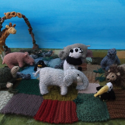 編み物動物園 1枚目の画像