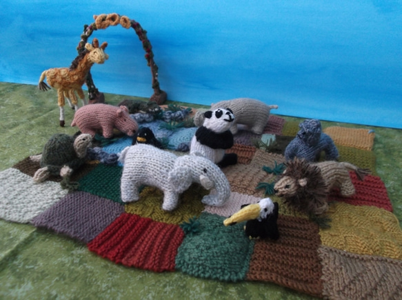 編み物動物園 2枚目の画像
