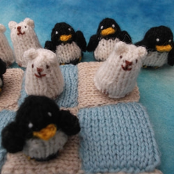 ペンギンと白くまのボードゲーム 2枚目の画像