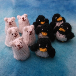 ペンギンと白くまのボードゲーム 3枚目の画像