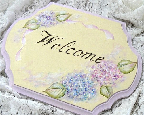 【最終価格】大切にして下さる方へ◆美品トールペイント◆紫陽花のプレート トールペイント✮紫陽花のプレート - メルカリ