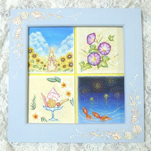 naluです トールペイント作品 プレート 似顔絵 nalu様専用です