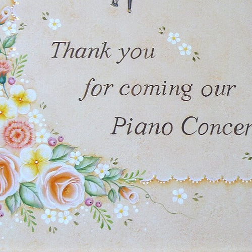 ご予約品❤ウェルカムボード❤Piano ConcertⅣ ウェルカムボード