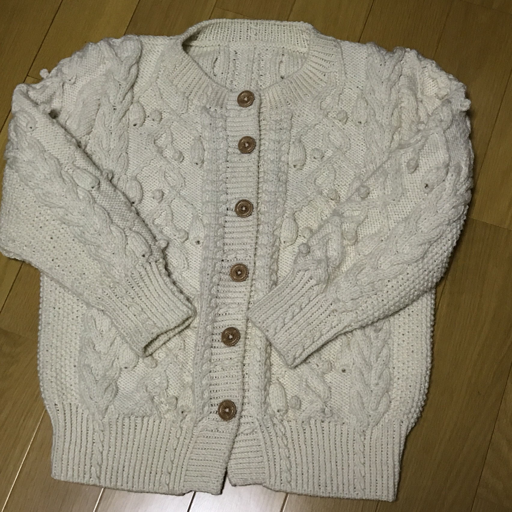 完全ハンドメイドセーター