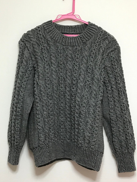 受注販売※手編みセーター ニット・セーター サスケ様 通販