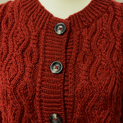 完全手編みセーター 3枚目の画像