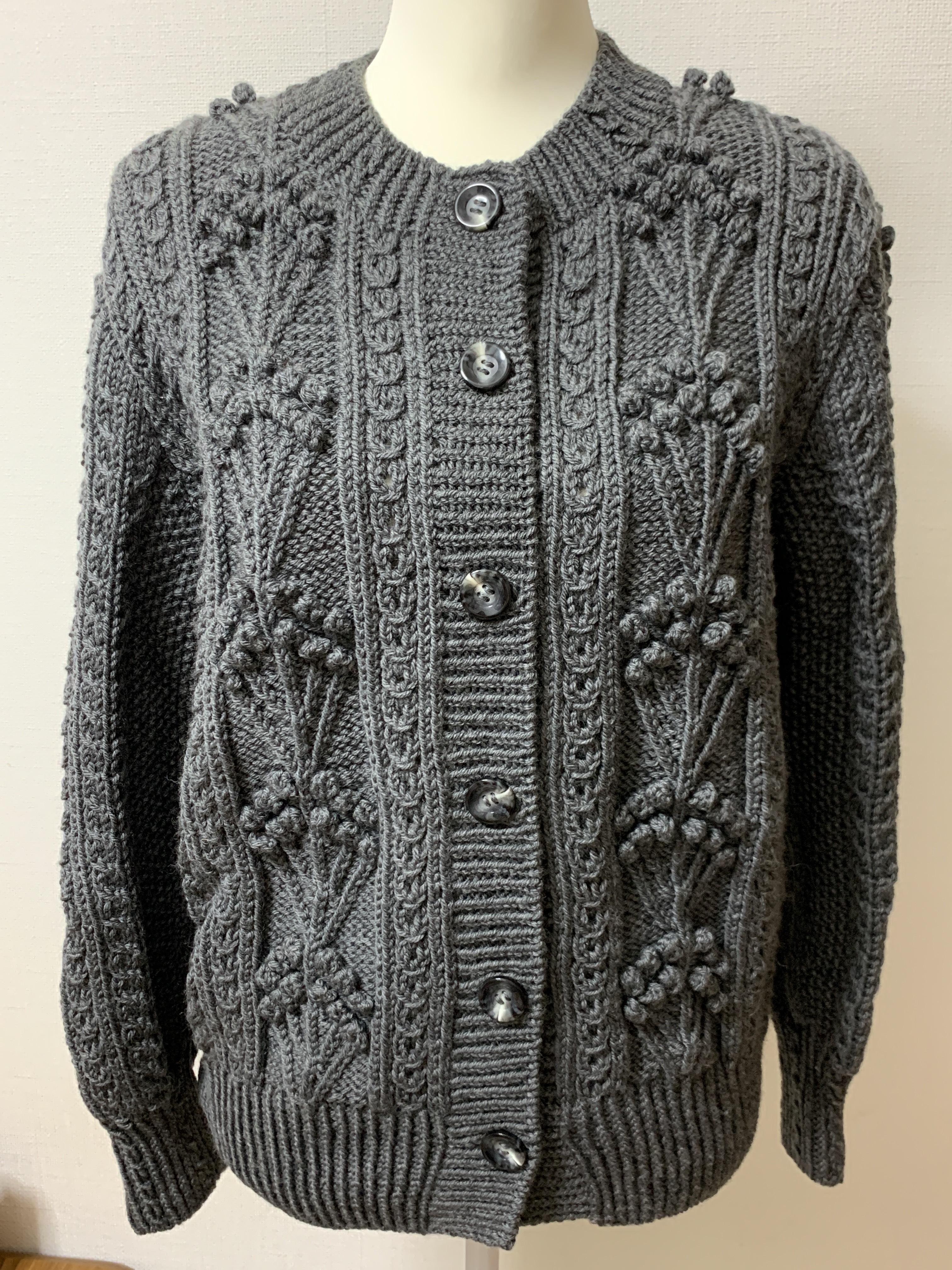 完全手編みカーディガン ニット・セーター サスケ様 通販 販売販促品