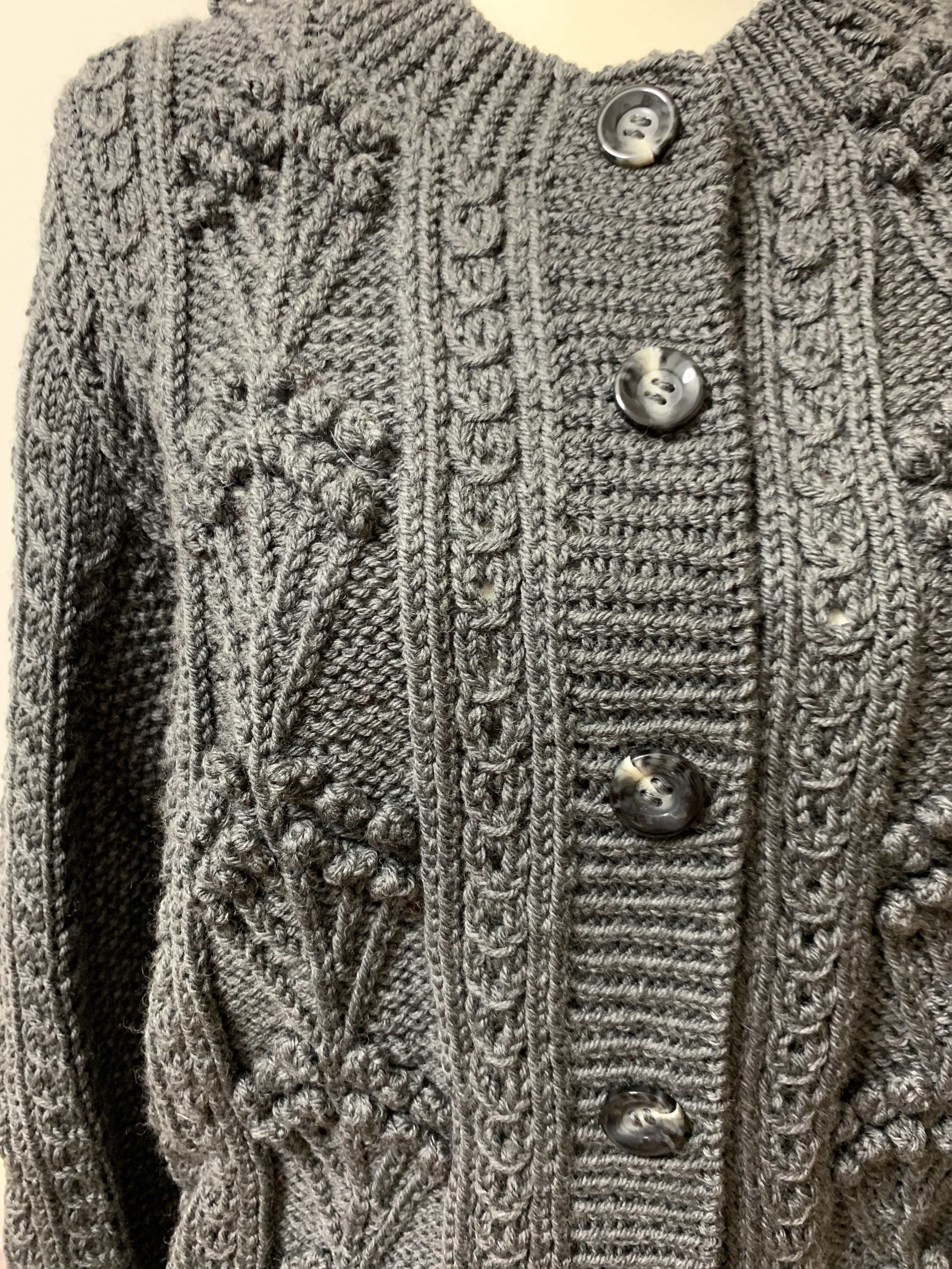 完全手編みカーディガン ニット・セーター サスケ様 通販 販売販促品