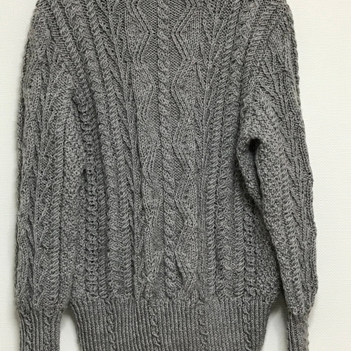 手編み　自作品　最終価格★モチーフニット★ 受注販売※完全手編みセーター ニット・セーター サスケ様 通販