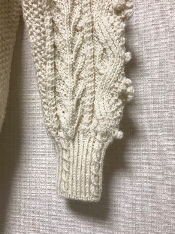※aizome様専用※暖かい手編みセーター 3枚目の画像