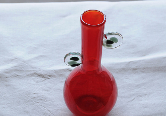 aqubi_rouge ガラスの花器 3枚目の画像