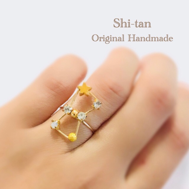 ana luisa◆14K＊きらめく星と月のリング2個セット＊SKY SET ana luisa◇14K＊きらめく星と月のリング2個セット＊SKY SET
