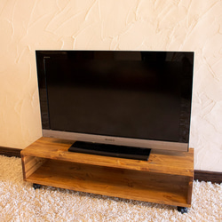 職人手作り 一点物 天然木 ハンドメイド テレビボード TVボード