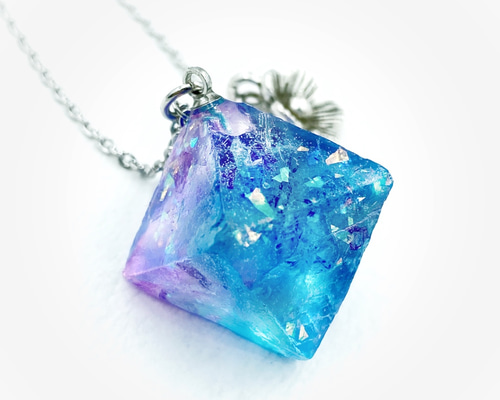 フローライト　ハンドメイドネックレス3点 フローライト ハンドメイドネックレス3点 フローライト ハンドメイド