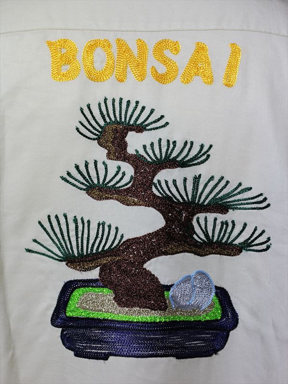 Rayon Shirt BONSAI GOYOUMATSU_size S 3枚目の画像