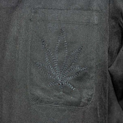 Rayon Shirt marijuana_size LL 4枚目の画像