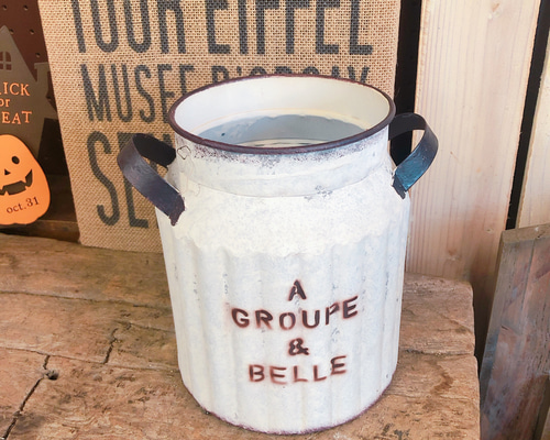 アンティーク ブリキ缶 アルミ缶 錆 ジャンクガーデン オブジェ ディスプレイ 1_7f0d18b30f4456b23d862a1b9ab6