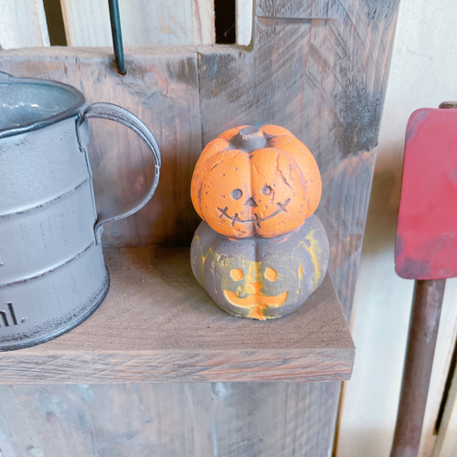 ラスト！4個セット♡ハロウィン雑貨♡【陶器鉢パンプキン型】可愛い