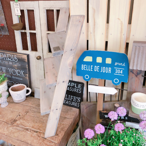 新作♡【ウッド ラダーラック】アンティーク風♡オシャレな雑貨