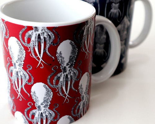 タコ陶器マグカップ マグカップ Shima.shima 通販 7680777｜Creema